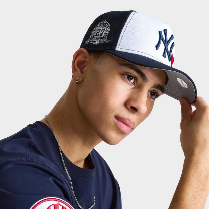 New Era New York Yankees Heart MLB 9FORTY Snapback Hat | JD Sports
