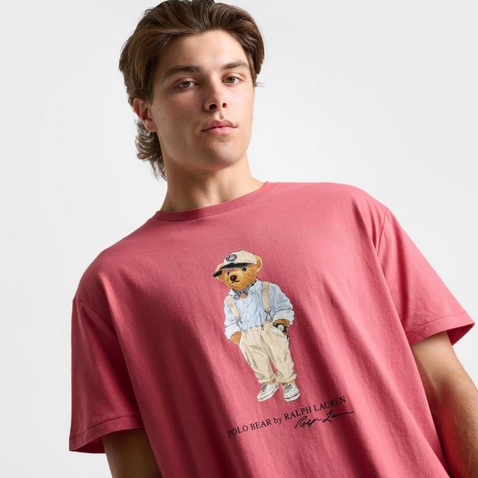 Red polo bear t shirt sales