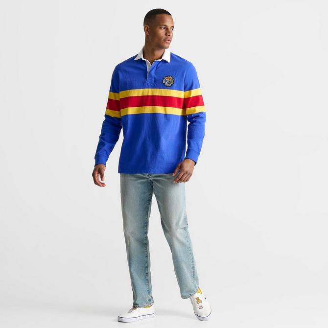 Ralph lauren blue rugby shirt online