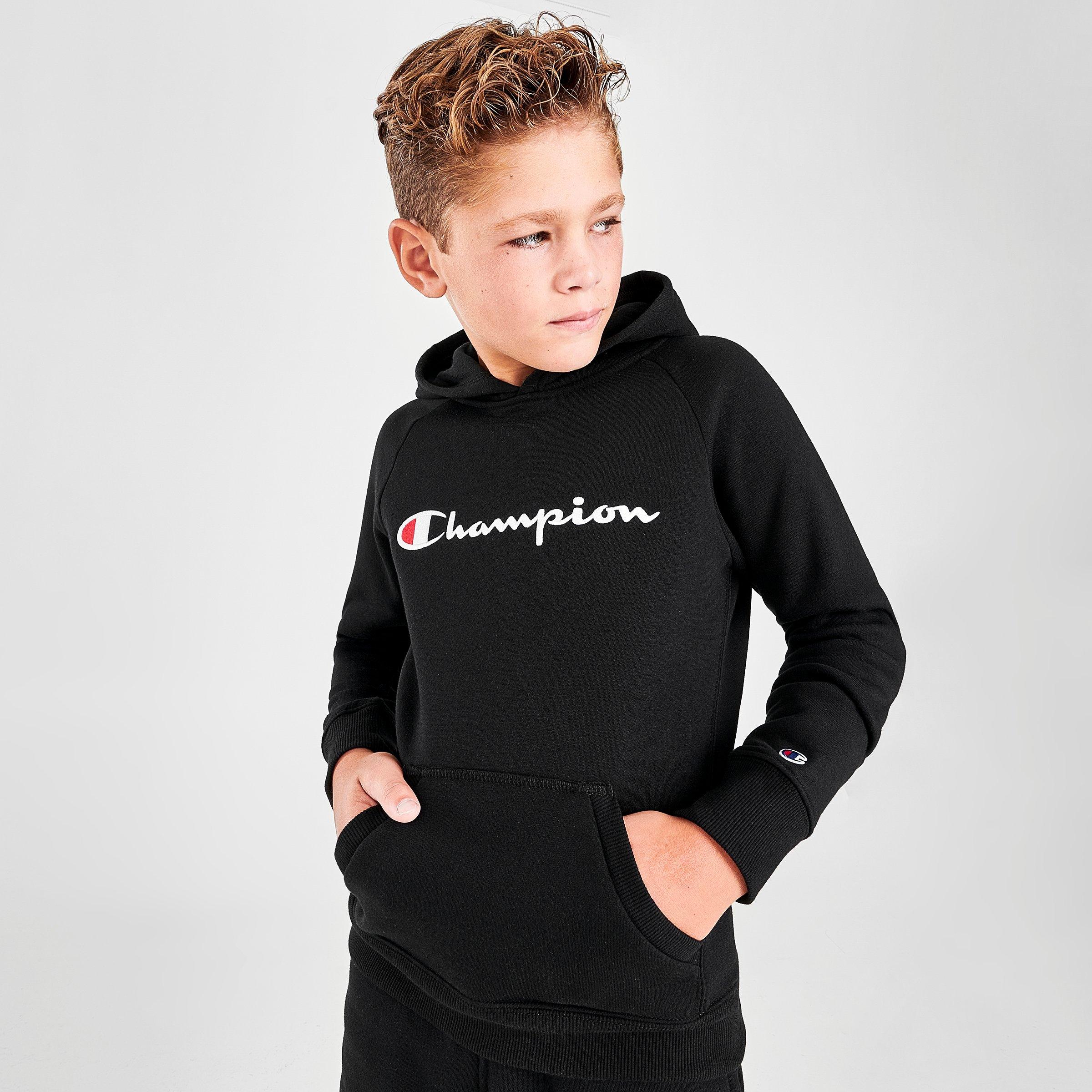 champion heritage boys pullover hoodie