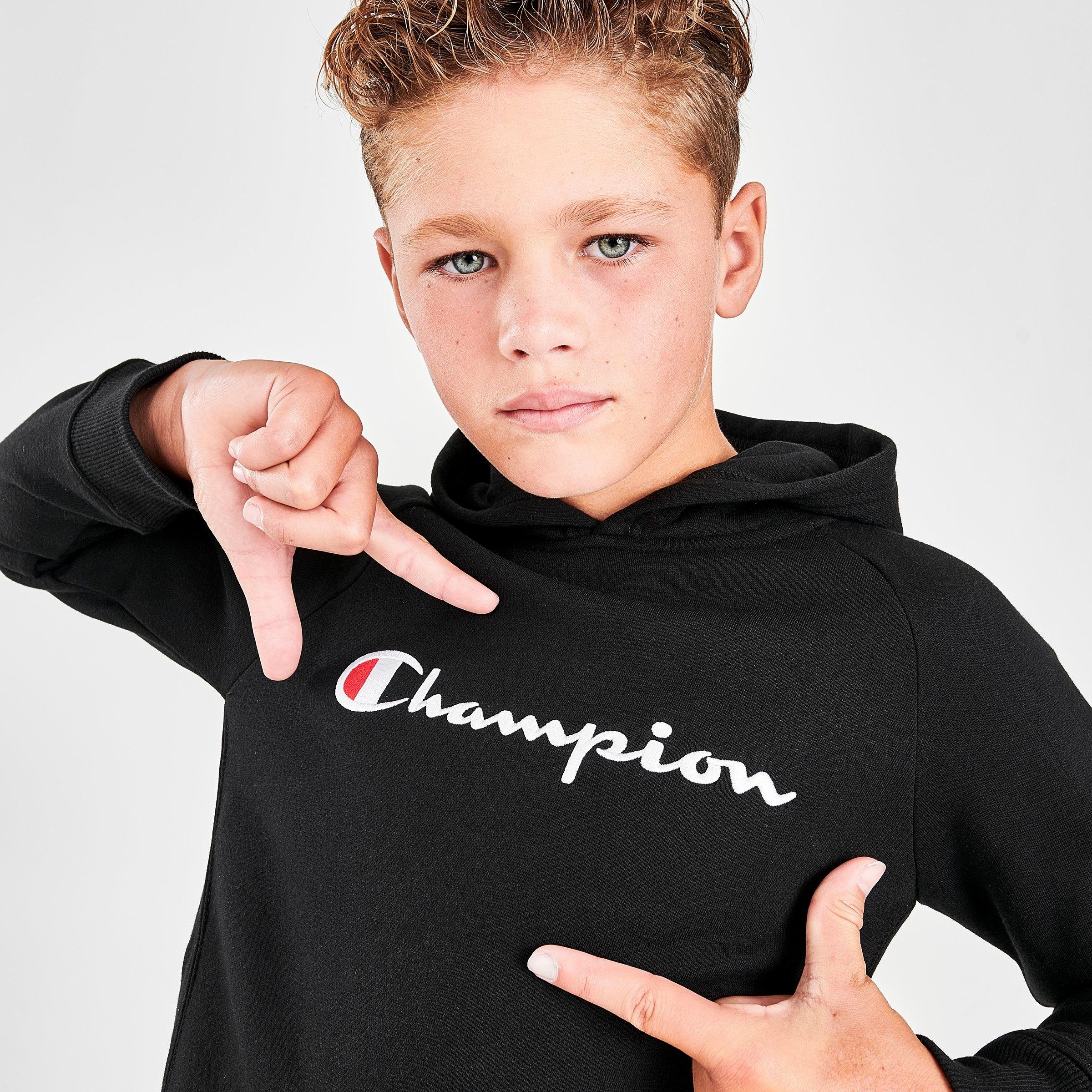 champion heritage boys pullover hoodie