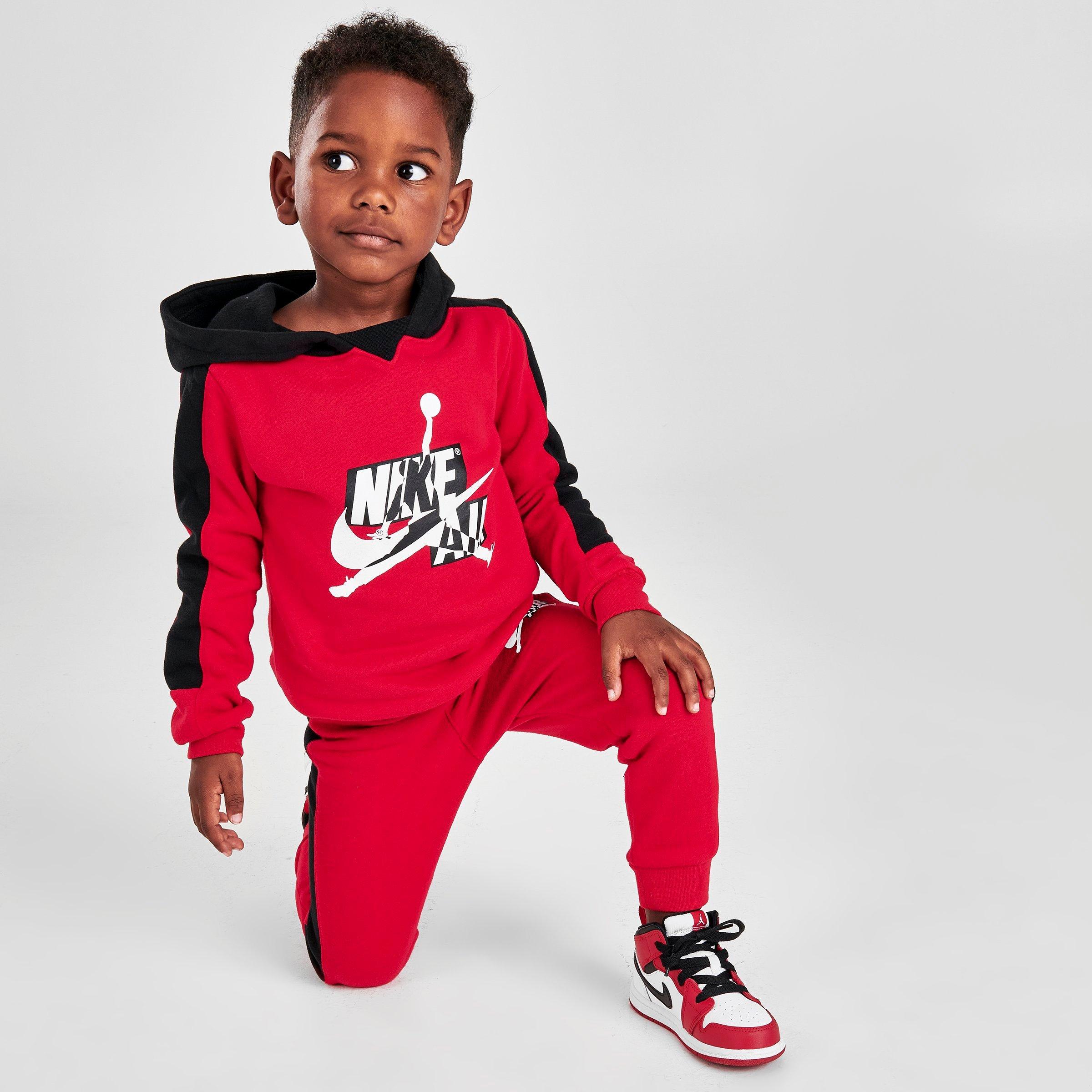 red jordan pullover hoodie