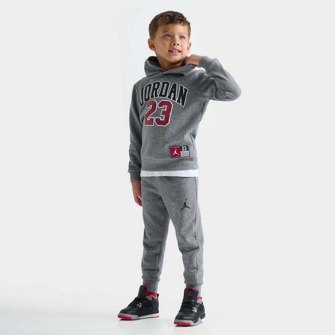 Kids Toddler Jordan Jersey Hoodie and Jogger Pants Set