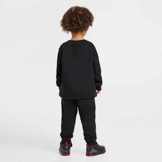 Jordan shops black sweatpants and sweatshirt set boys (14-16) L