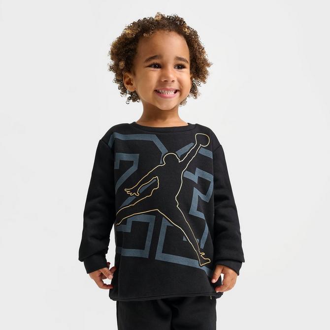 Kids Toddler Jordan See Me Shine Crewneck and Jogger Pants Set JD Sports