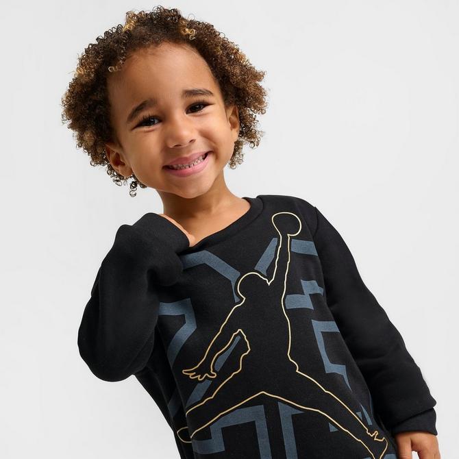 Kids Toddler Jordan See Me Shine Crewneck and Jogger Pants Set JD Sports