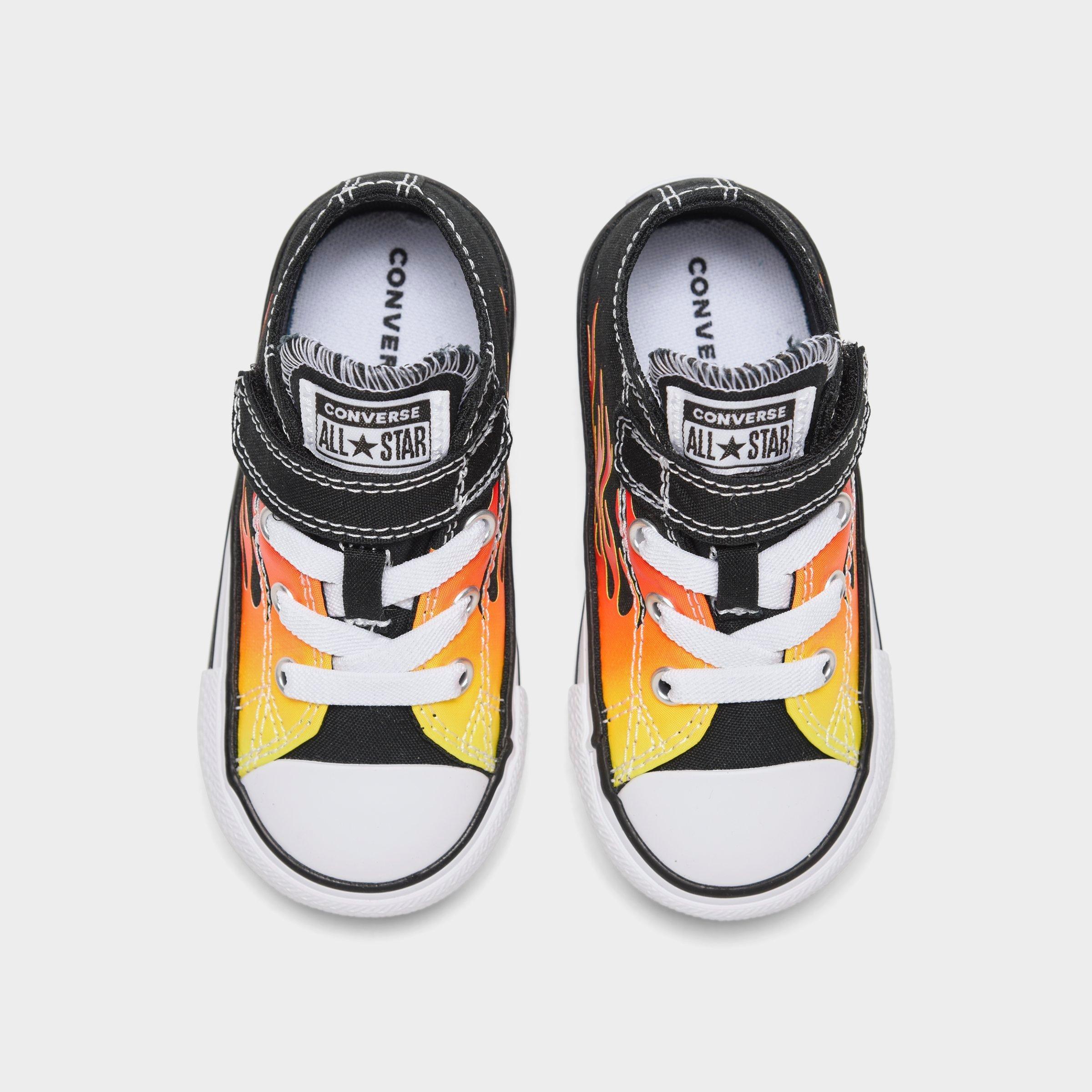 boys flame converse