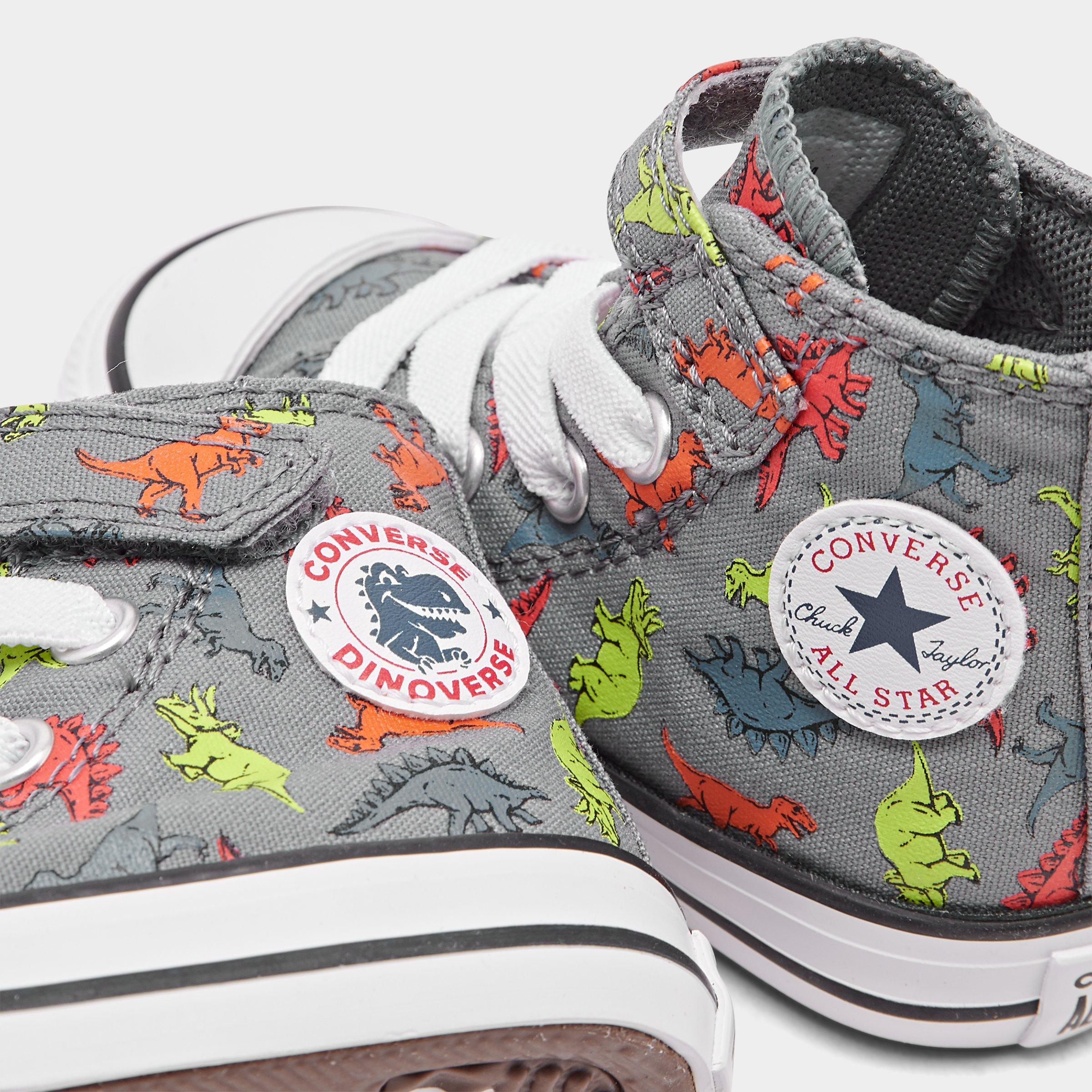 chuck taylor all star hook and loop dinoverse low top