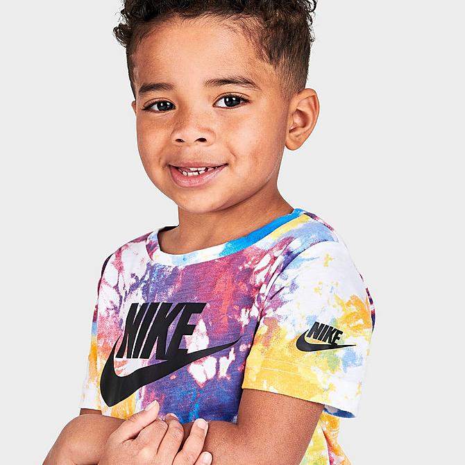 Kids Toddler Sportswear Tie-Dye Futura T-Shirt JD Sports Girls Sport & Swimwear Sportswear Sports T-shirts 