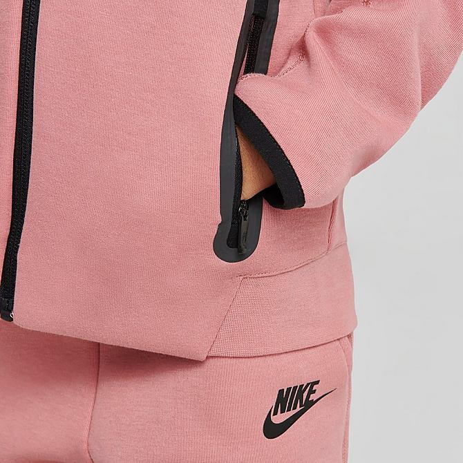 Girls' Toddler Nike Sportswear Tech Fleece Full-Zip Hoodie and Jogger ...