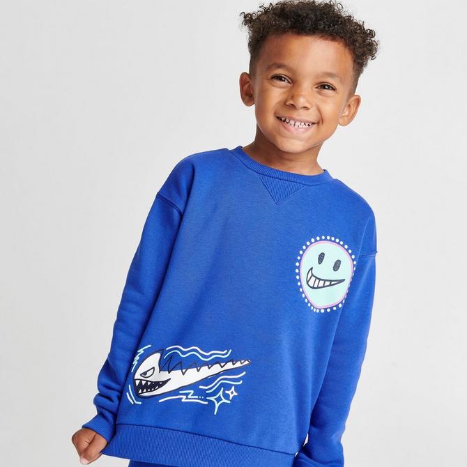 Kids Toddler Nike Art of Play Crewneck Sweatshirt and Jogger