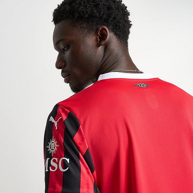 Men's Puma AC Milan 24-25 Home Replica Soccer Jersey| JD Sports Men's Puma AC Milan 24-25 Home Replica Soccer Jersey| JD Sports