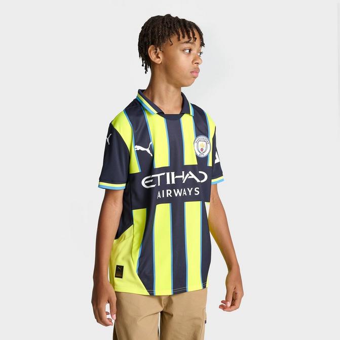 Kids Puma Man City 24 25 Away Soccer Jersey JD Sports