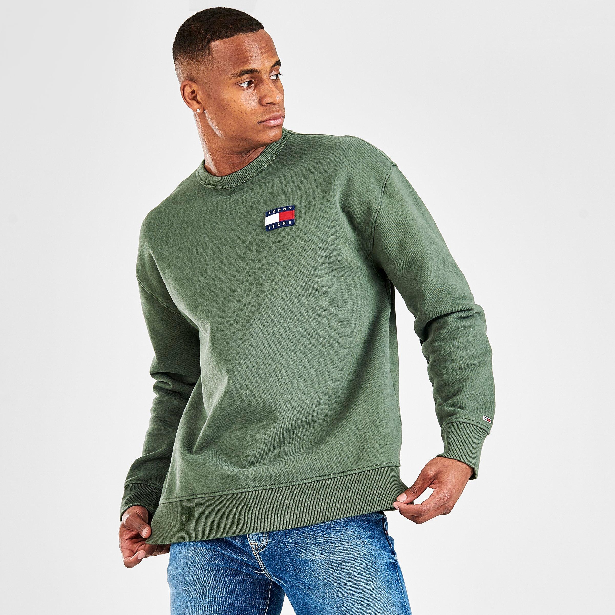 olive green tommy hilfiger hoodie
