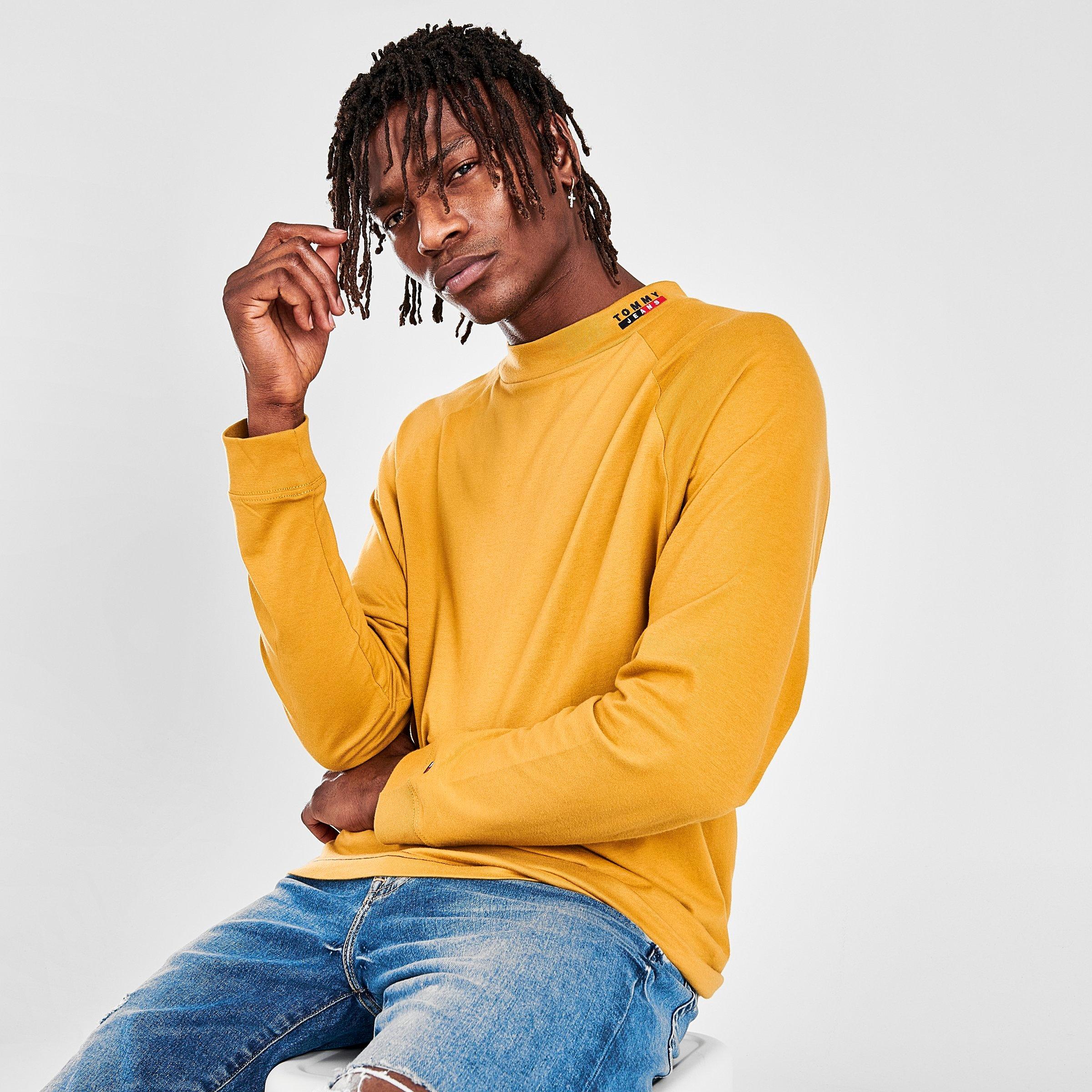 yellow tommy hilfiger long sleeve