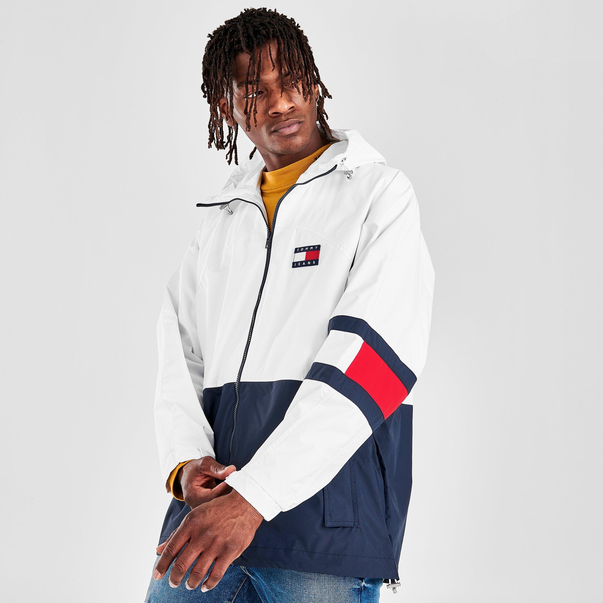 mens tommy hilfiger rain jacket