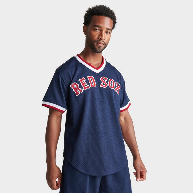 Men's Mitchell & Ness Boston Red Sox MLB David Ortiz 2004 BP Baseball Jersey