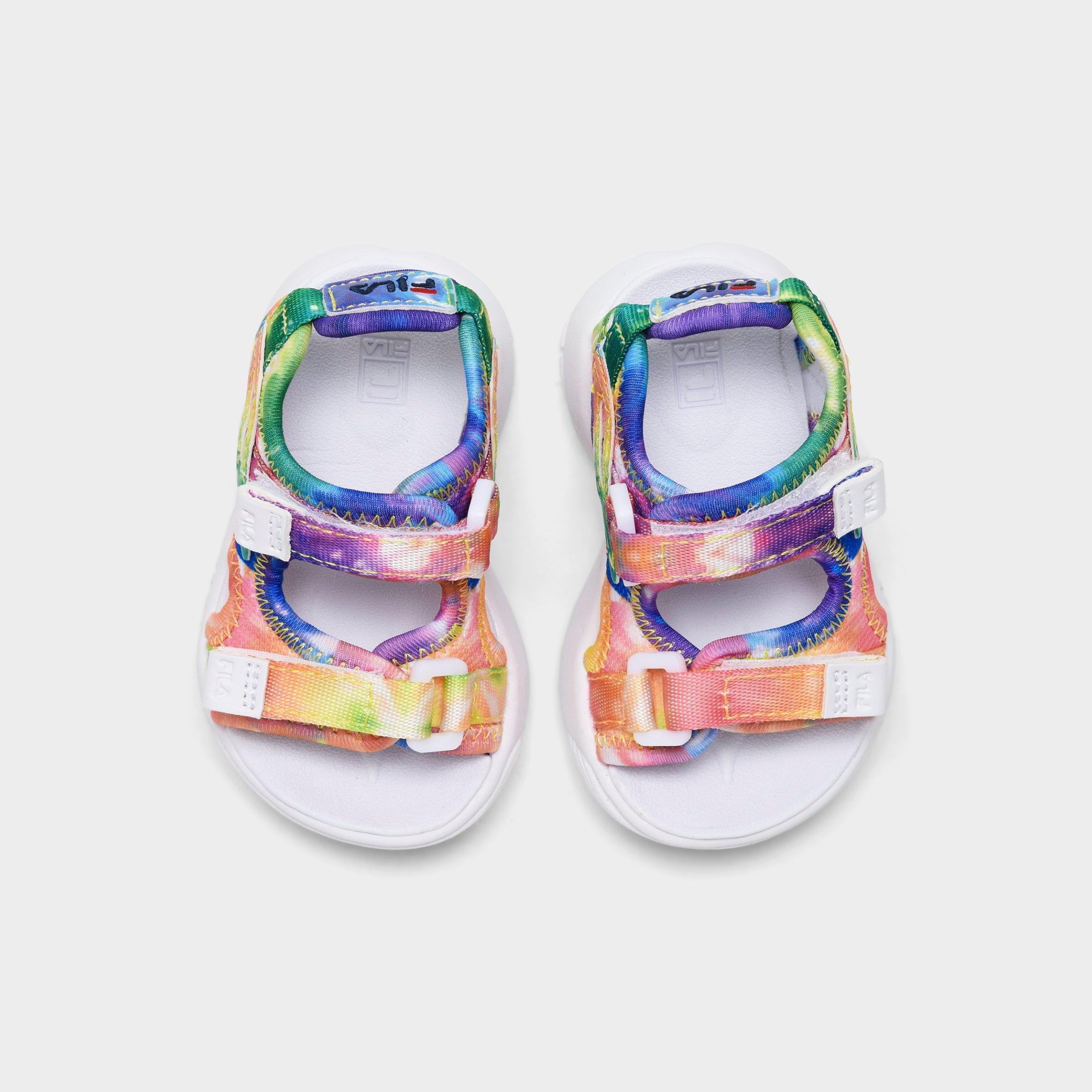 girls fila sandals