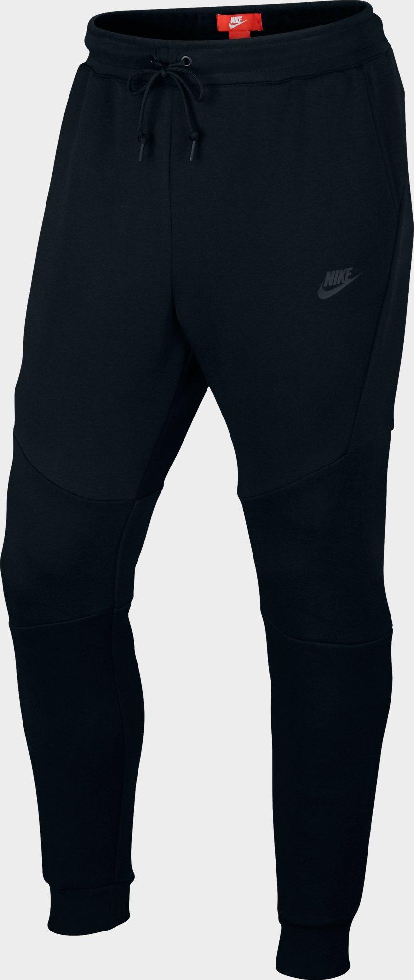 nike tech fleece pants black