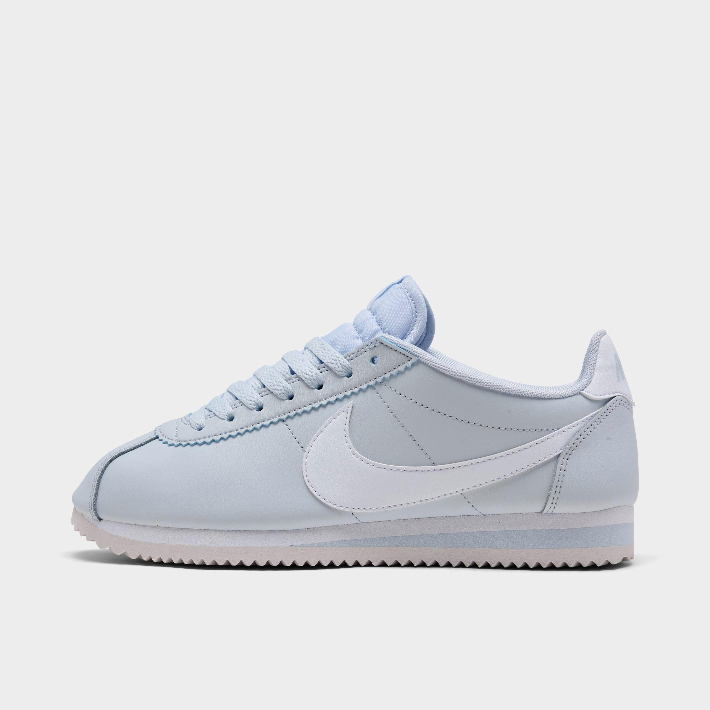 grey nike cortez womens