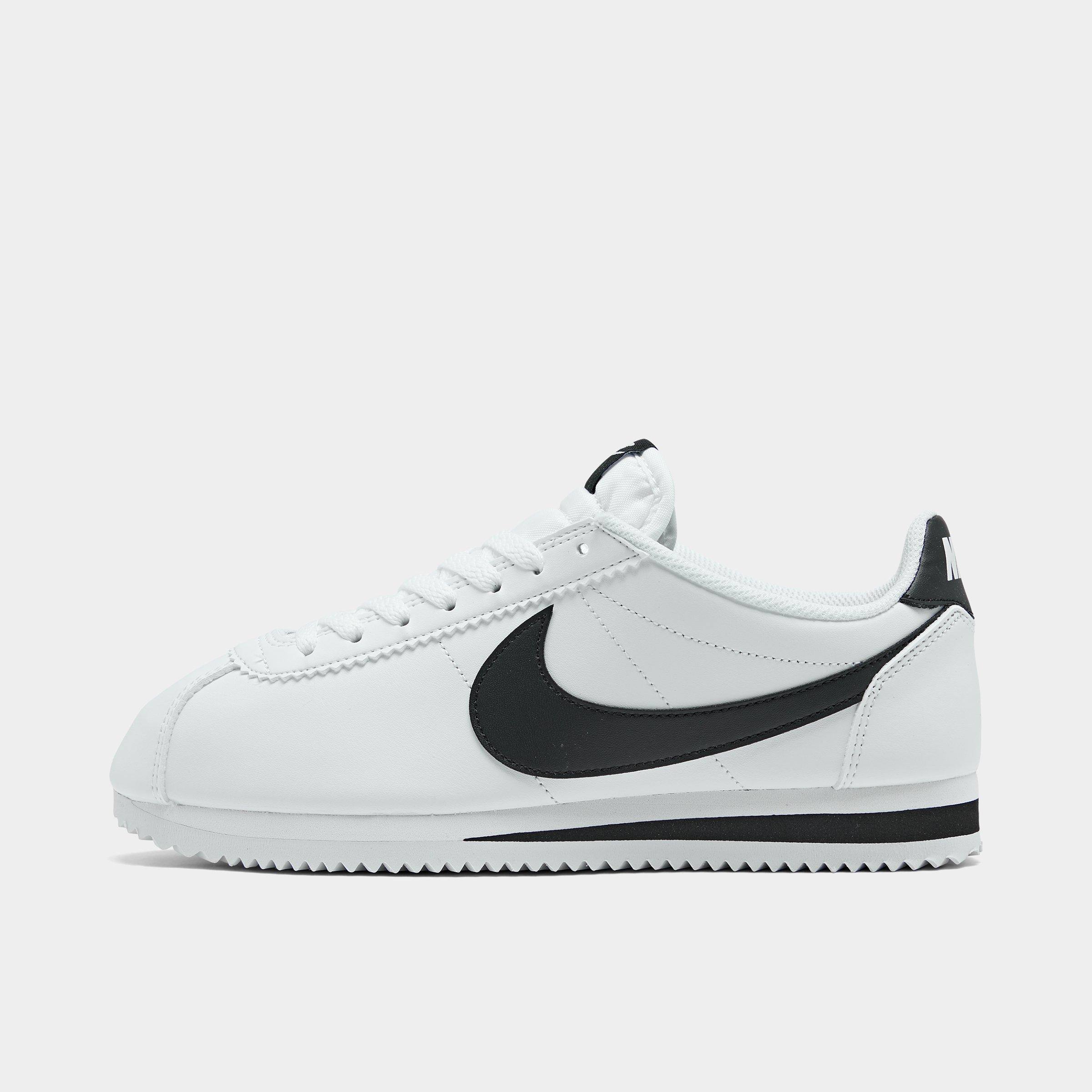 nike classic cortez mens black