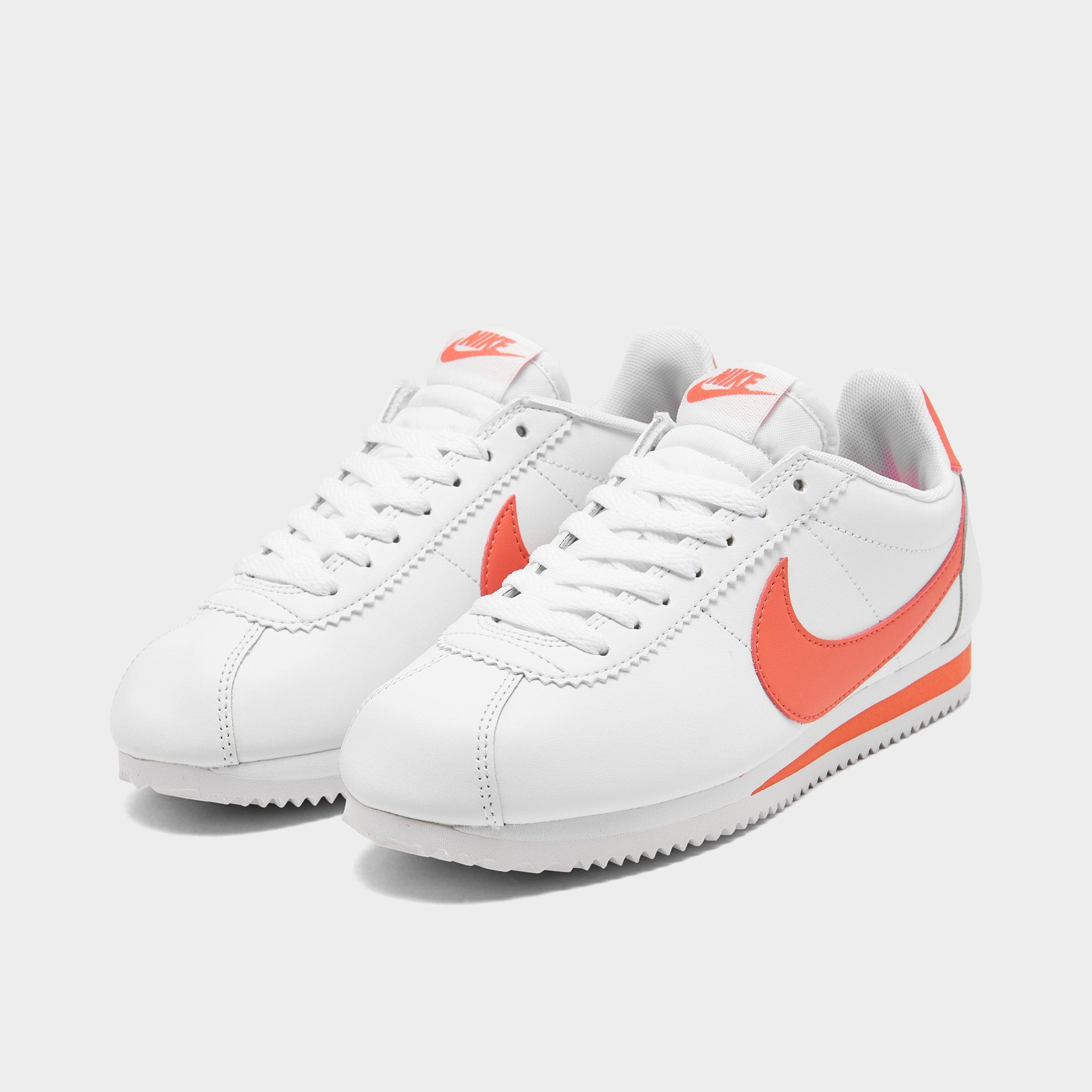 women's nike classic cortez leather casual shoes