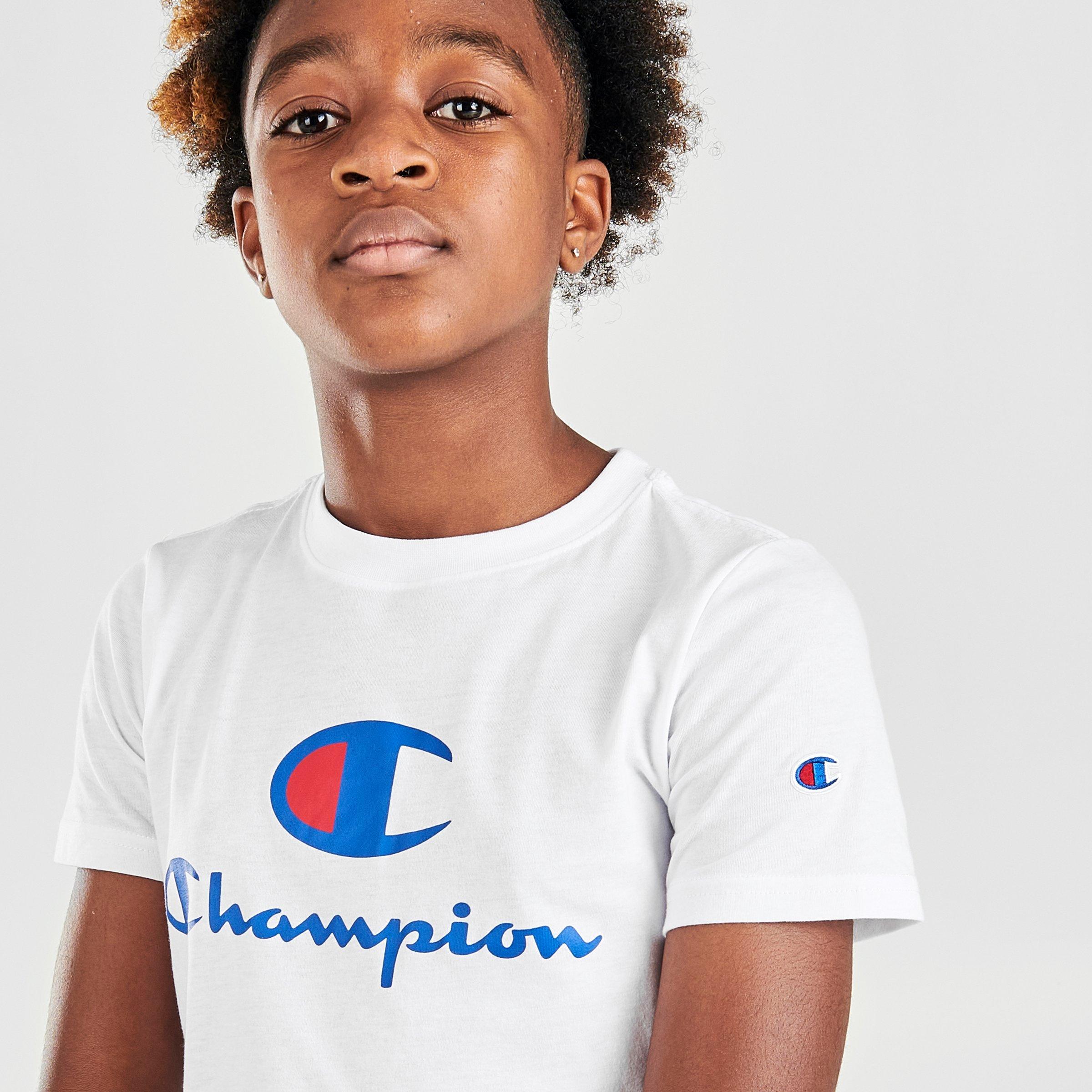 champion shirt script