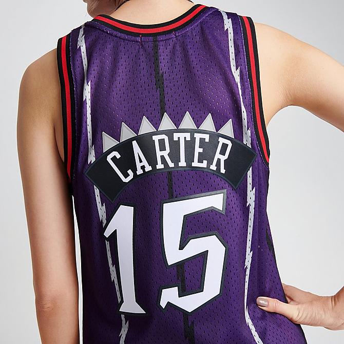 Women's Mitchell and Ness Toronto Raptors NBA Vince Carter