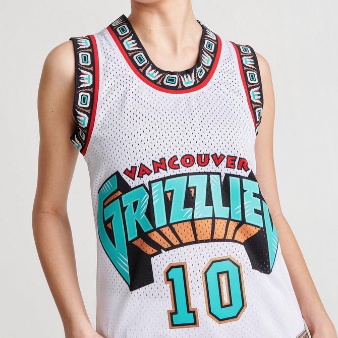 Vancouver Grizzlies Mike Bibby White jersey-NBA NWT by Mitchell & Ness