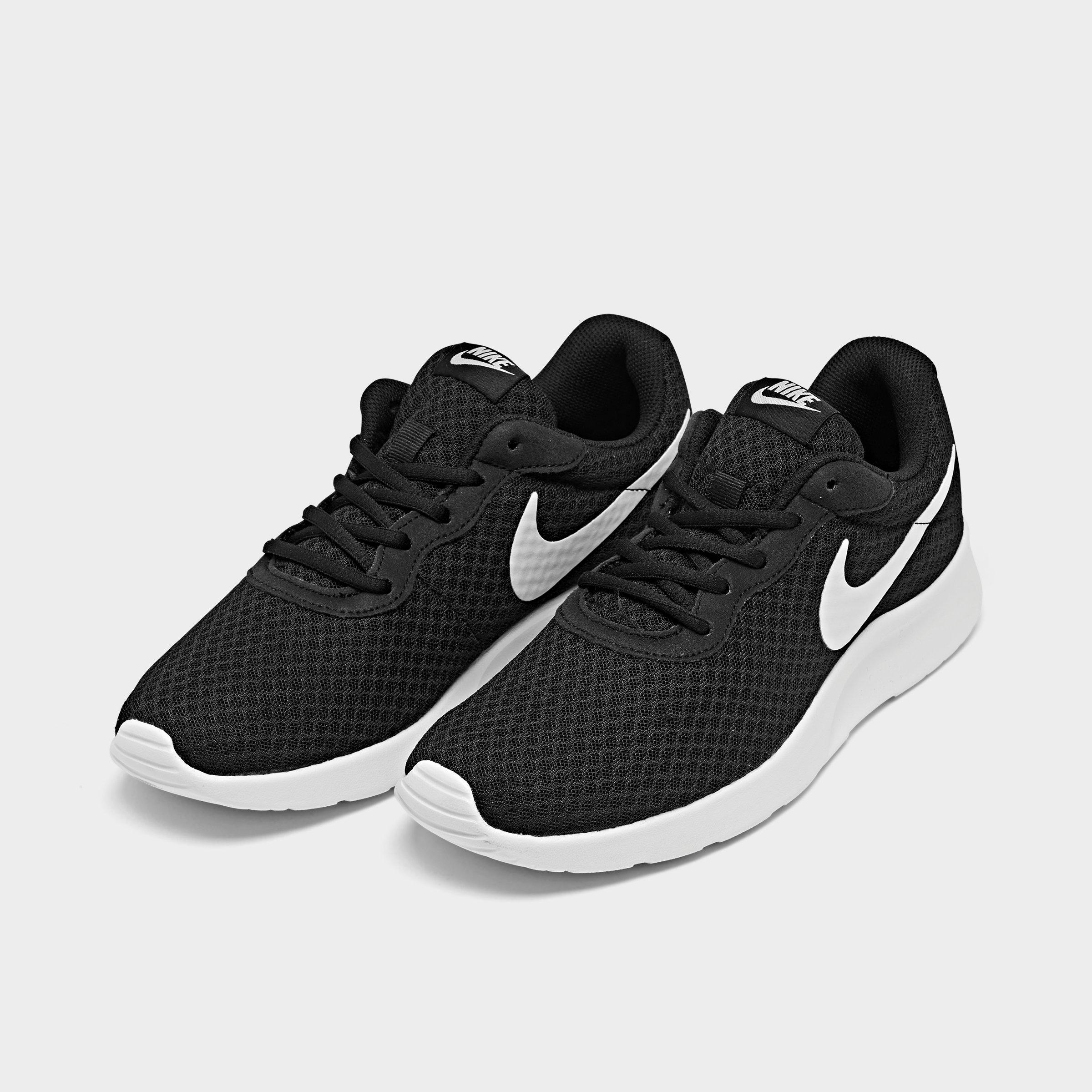 nike tanjun black white original