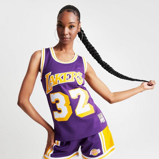  NBA Los Angeles Lakers Magic Johnson Swingman Jersey