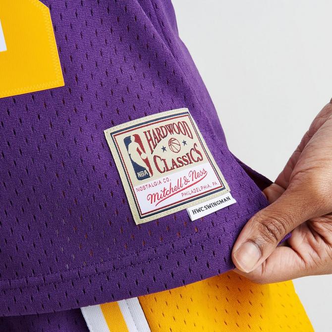Los Angeles Lakers Mens Mitchell & Ness Hardwood Classics Swingman Sho –  THE 4TH QUARTER