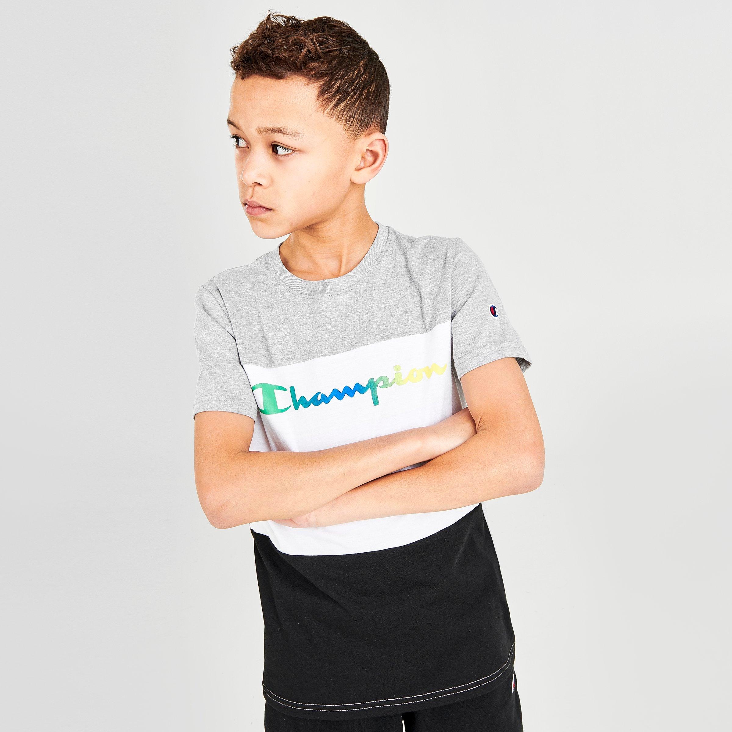 champion colorblock t shirt