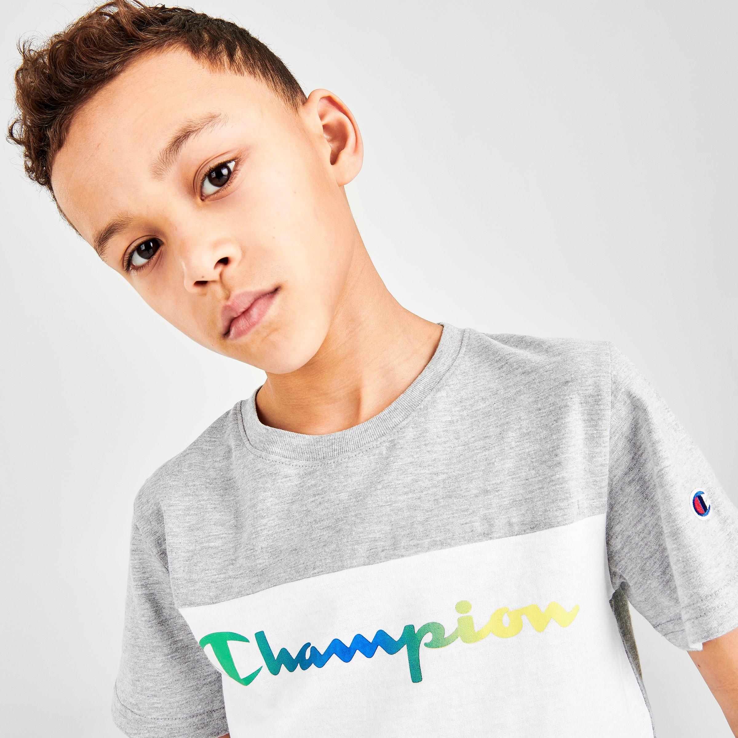 champion colorblock t shirt