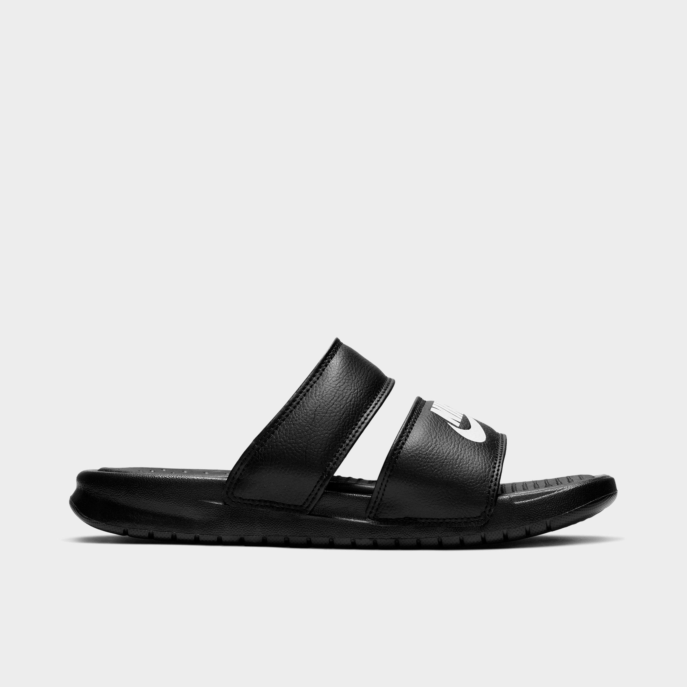 women's nike duo benassi slides