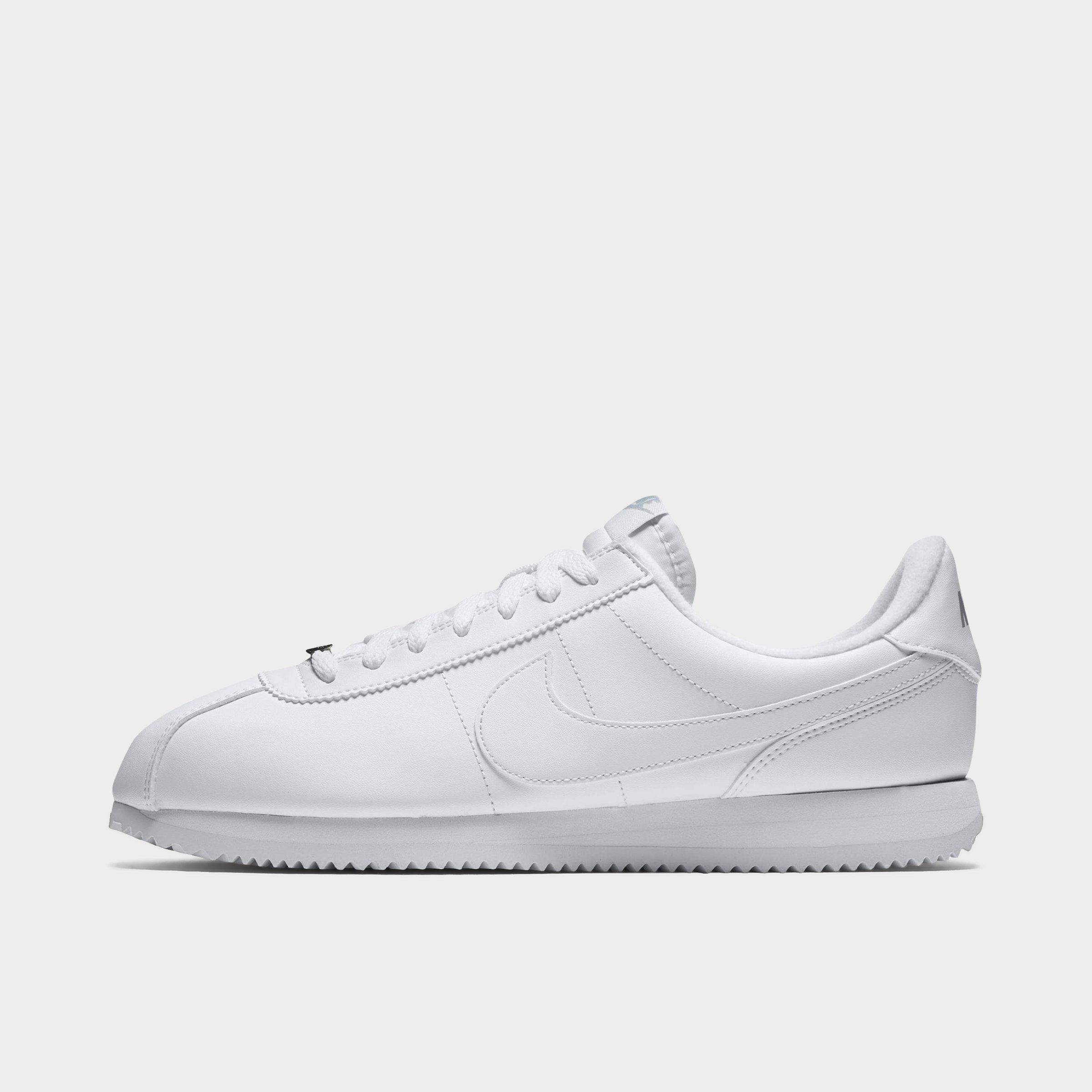 men's nike cortez basic leather casual shoes