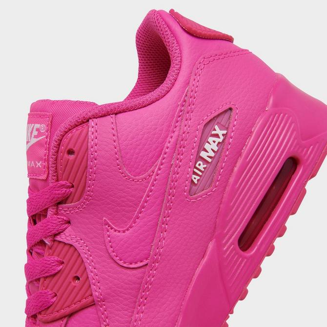 Pink Nike Air Max 90 Leather Junior - JD Sports Global