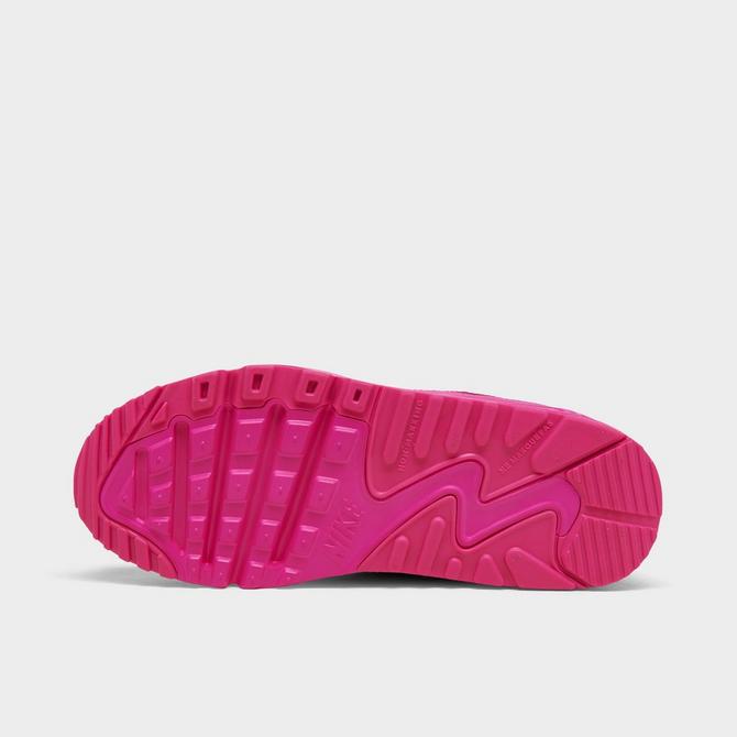 Pink Nike Air Max 90 Leather Junior - JD Sports Global