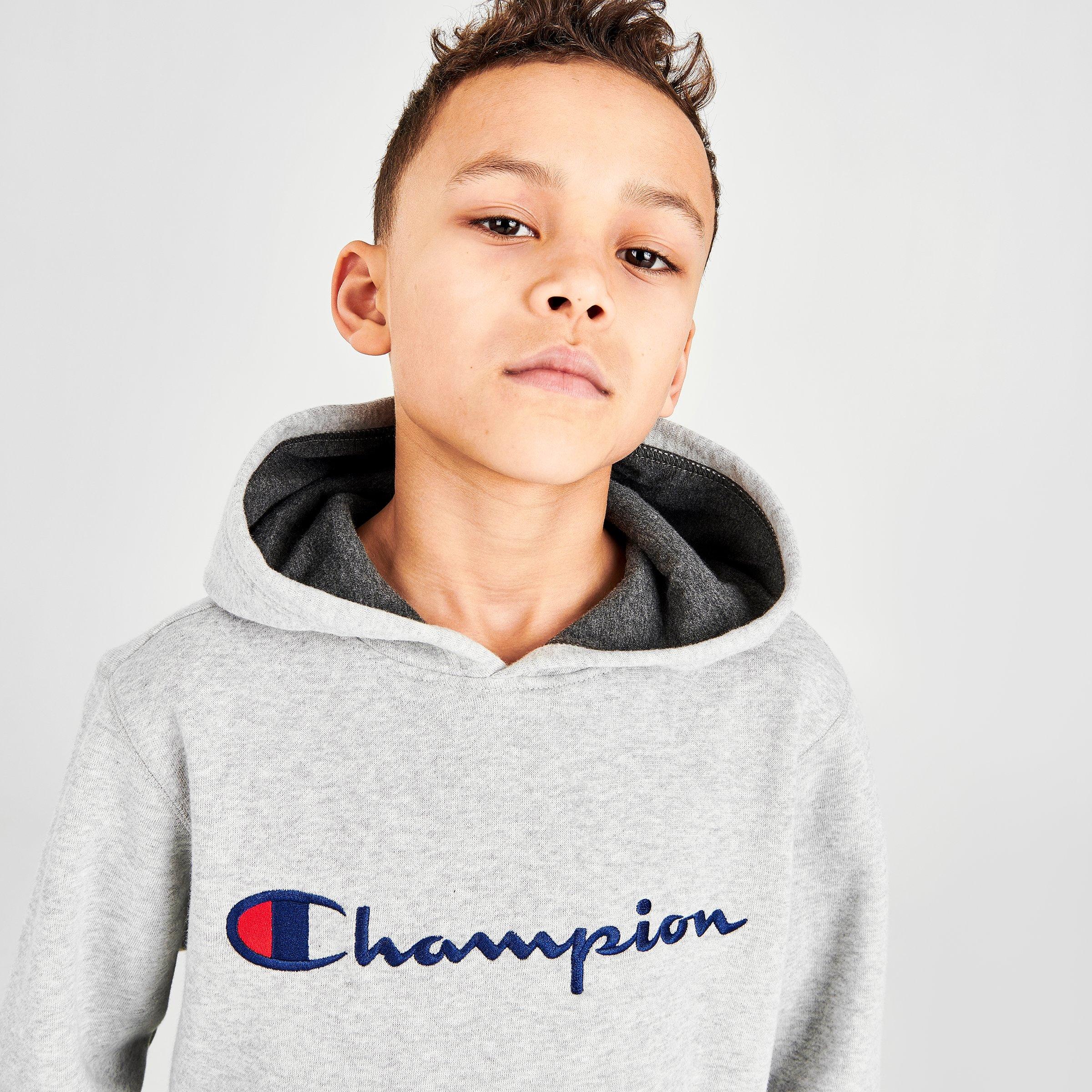 champion heritage boys pullover hoodie