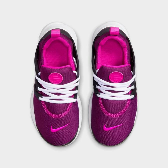 Girls nike clearance presto light pink