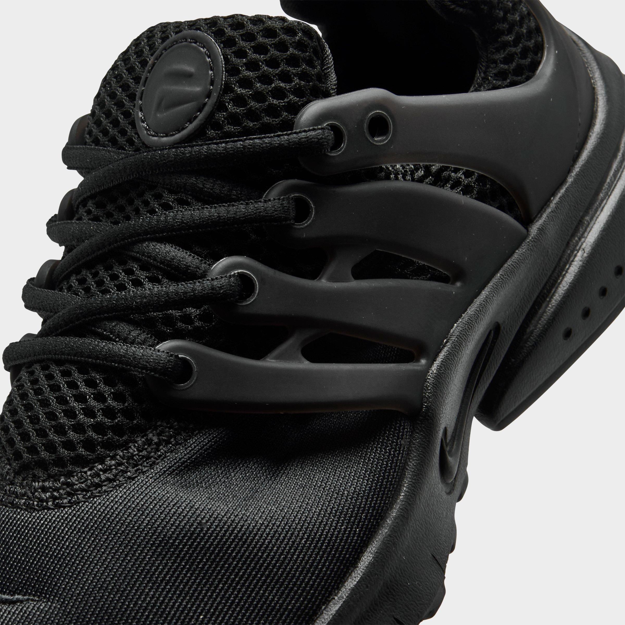 boys black nike presto