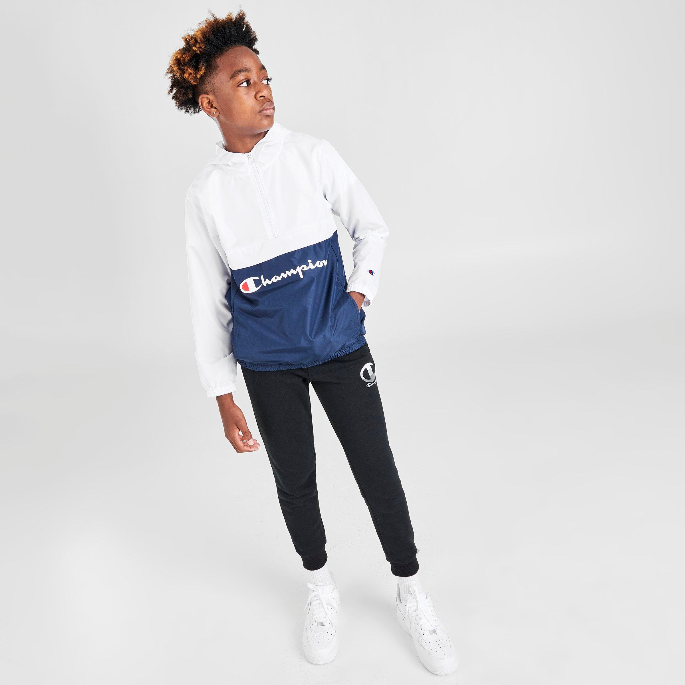 champion colorblock windbreaker