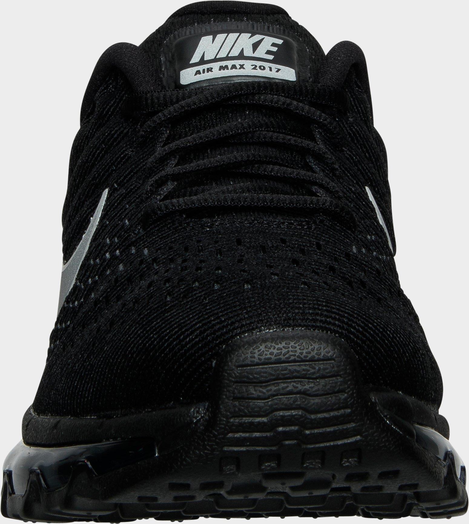 nike black running shoes air max