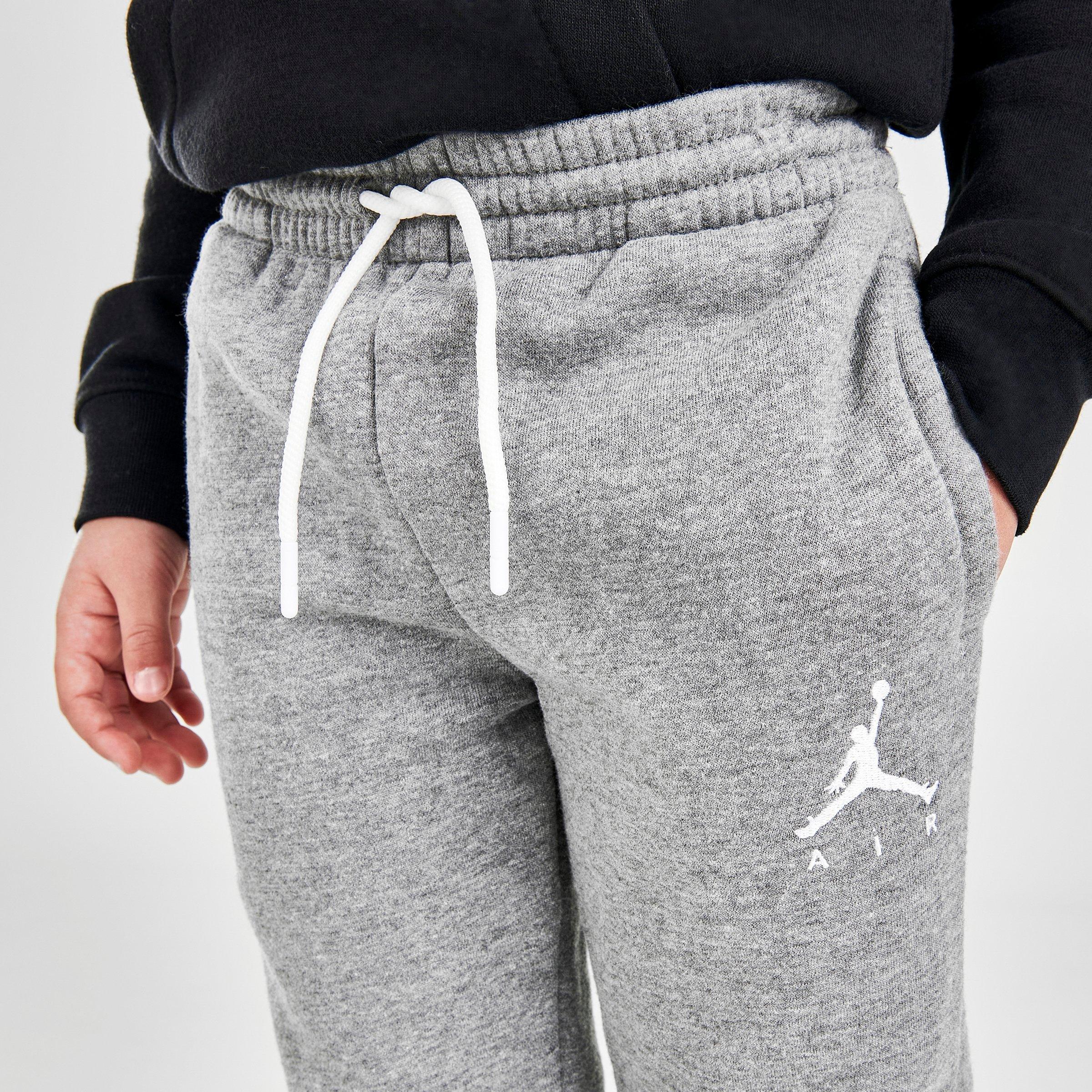 men's jordan air colorblocked fleece jogger pants