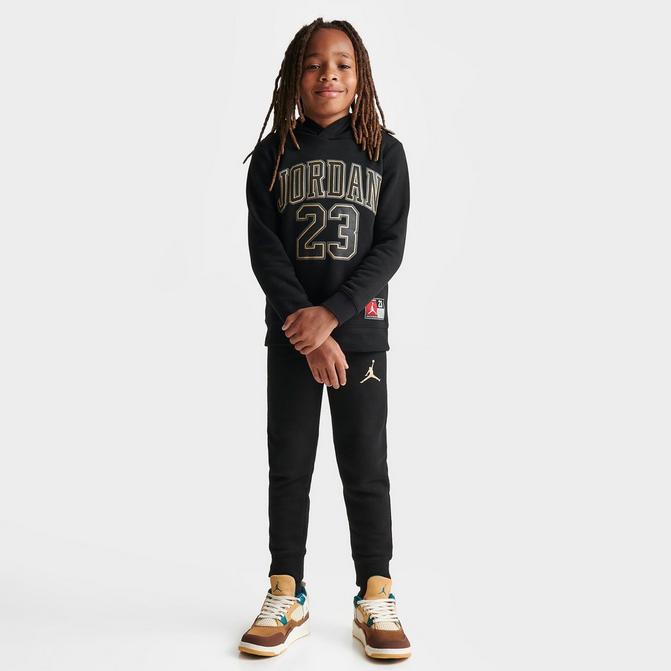 Little Kids' Jordan Jersey Hoodie and Jogger Pants Set| JD Sports