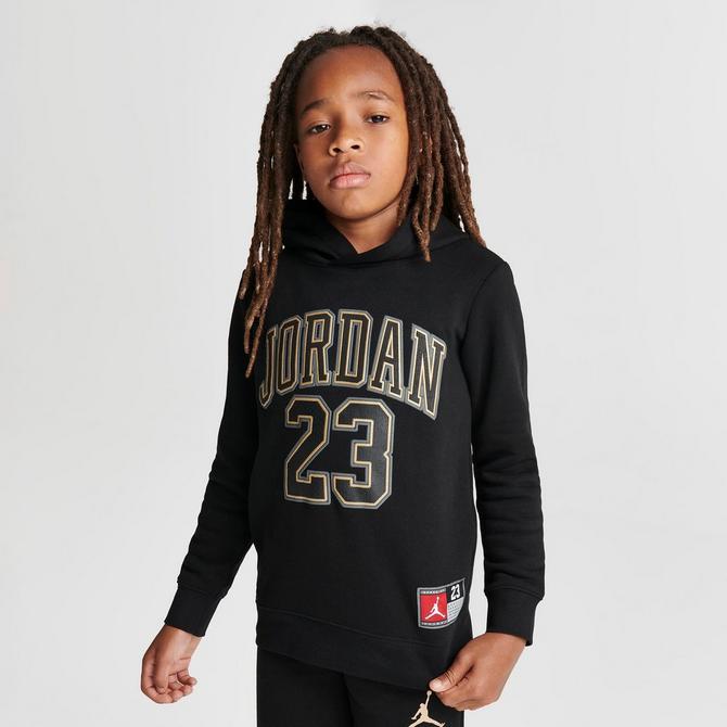 Little Kids' Jordan Jersey Hoodie and Jogger Pants Set| JD Sports