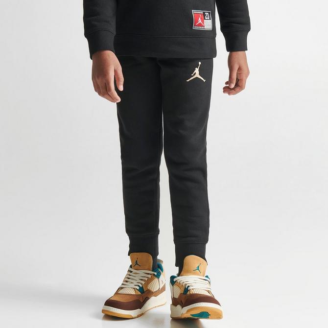 Little Kids' Nike Multi Logo Crewneck Sweatshirt and Jogger Pants