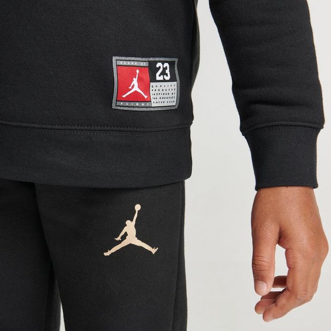 Little Kids' Jordan Jersey Hoodie and Jogger Pants Set