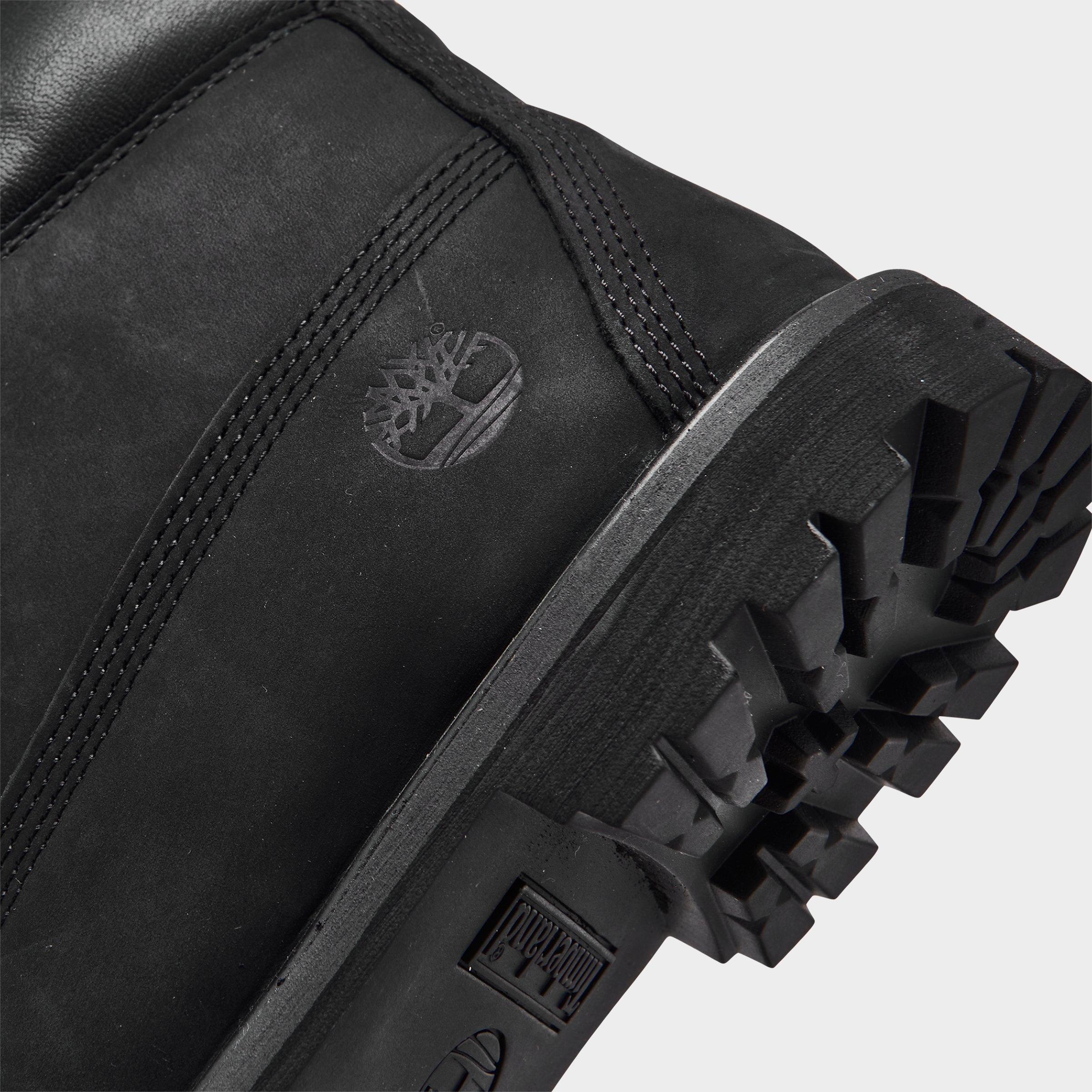 timberland 6 black nubuck