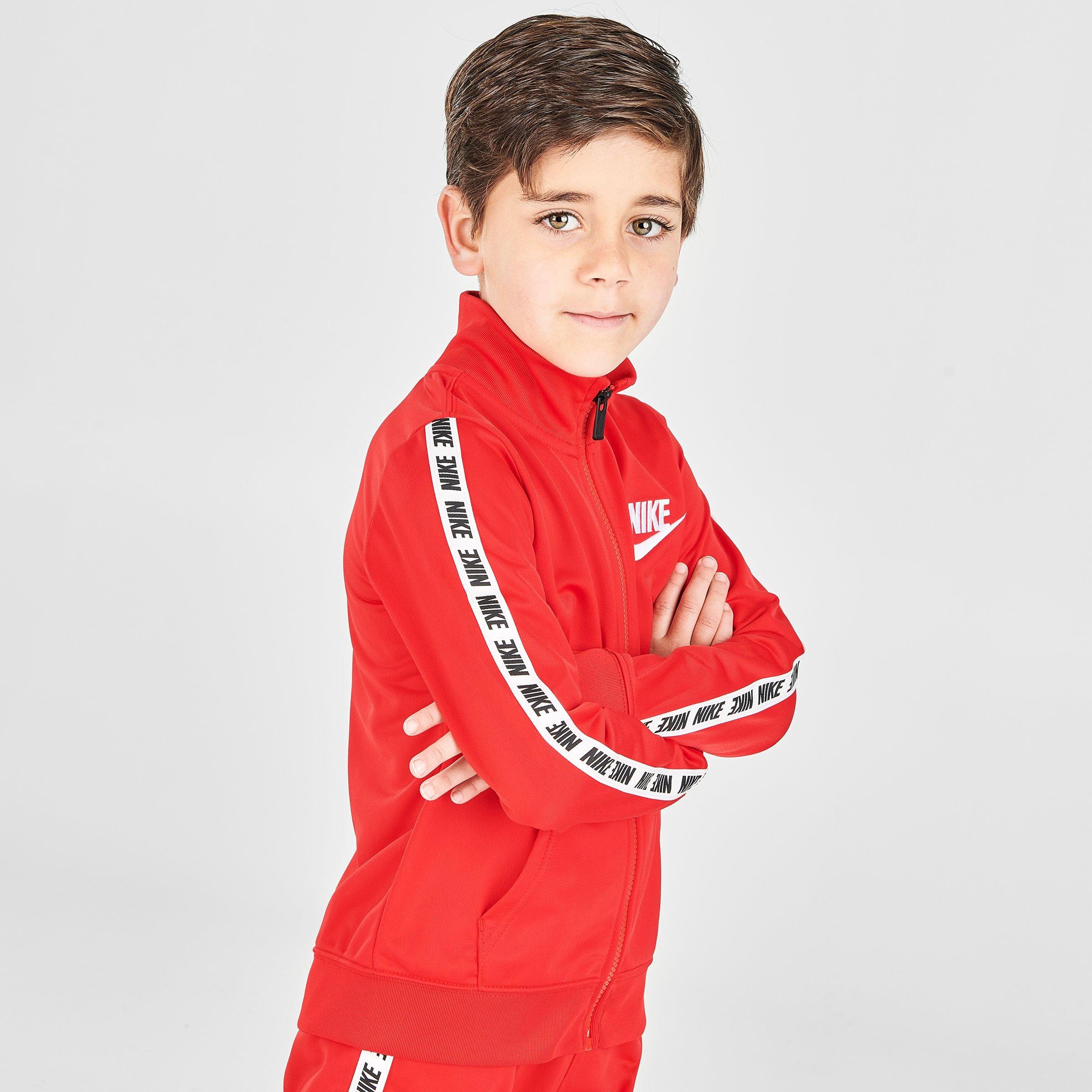 nike air red tracksuit